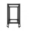 Lanberg Stojak Open Rack 18U 600x800mm czarny